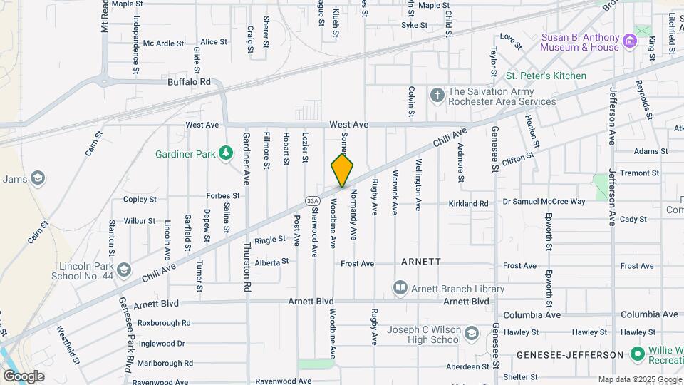 311 Chili Ave Map and Location Details