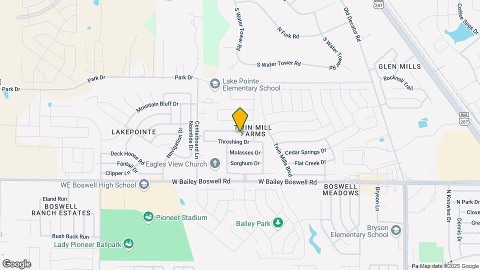 5321 Thornbush Dr Map and Location Details