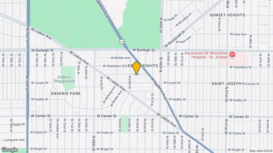 6317-6319-6319 W Girard Ave Map and Location Details