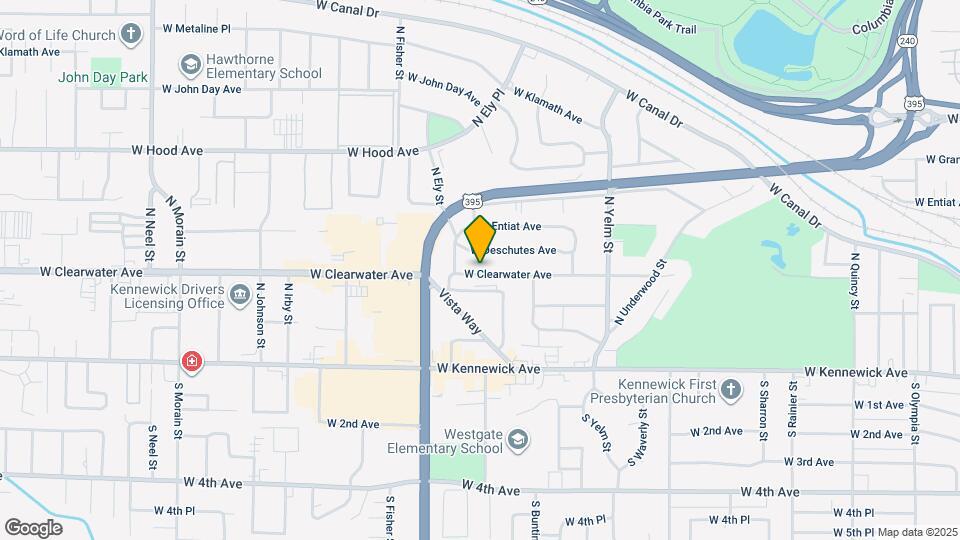 2620 W Clearwater Map and Location Details