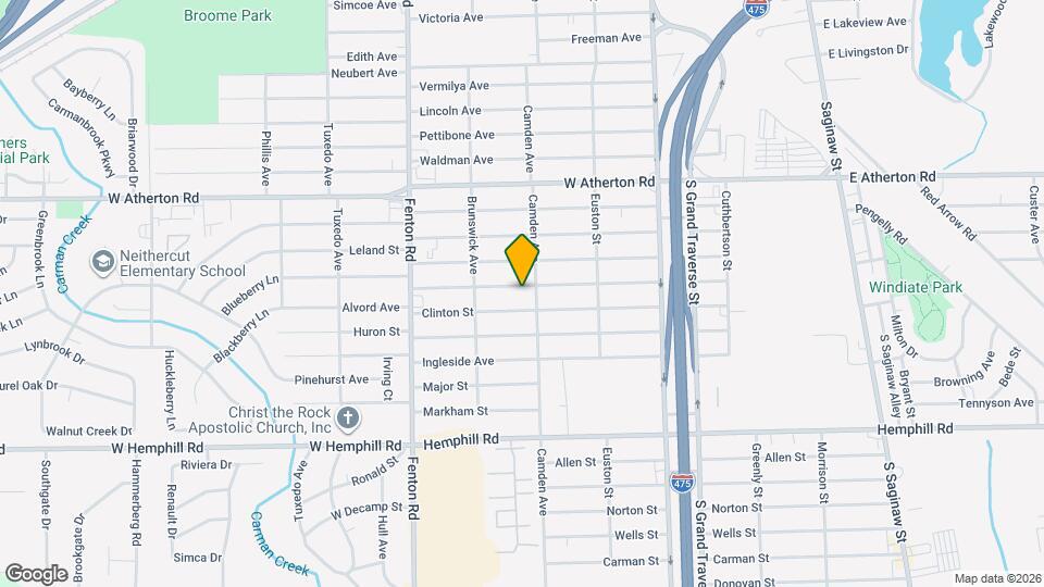 813 Alvord Ave Map and Location Details