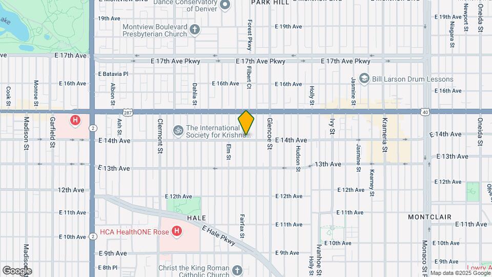 1402-1406 Fairfax St Map and Location Details
