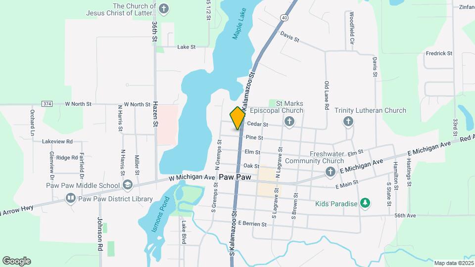 403 N Kalamazoo Map and Location Details