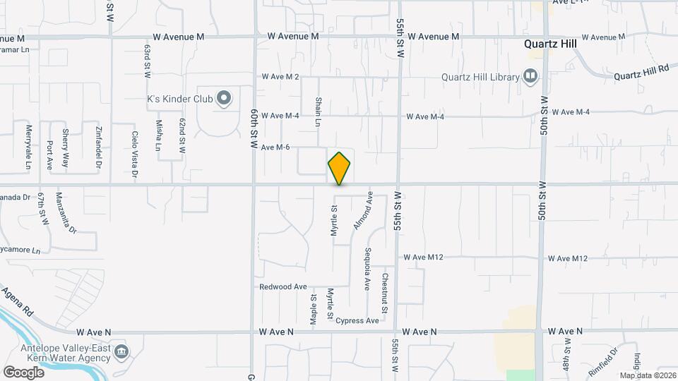 5641 Hickory St Map and Location Details