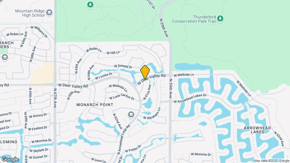 21745 N 61st Dr Map and Location Details