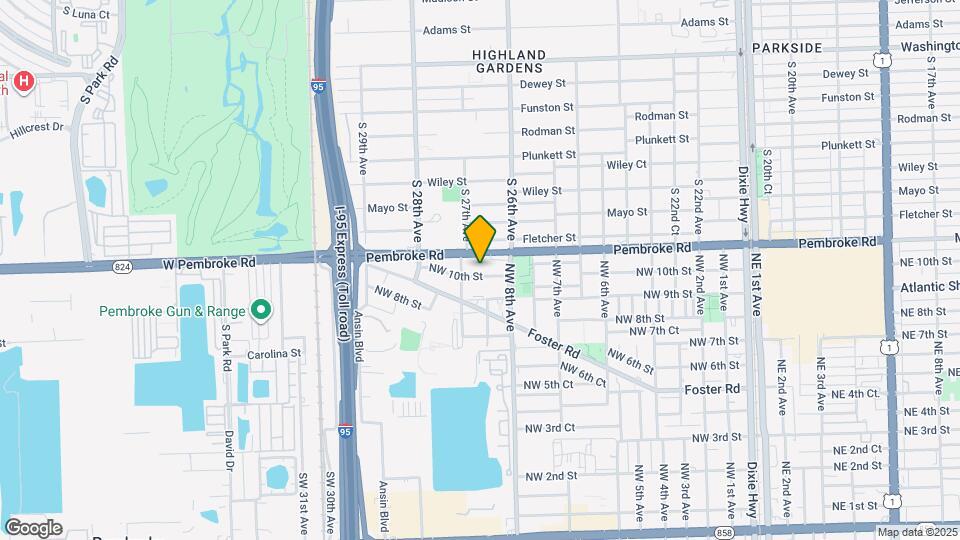 829 NW 10th St Map and Location Details