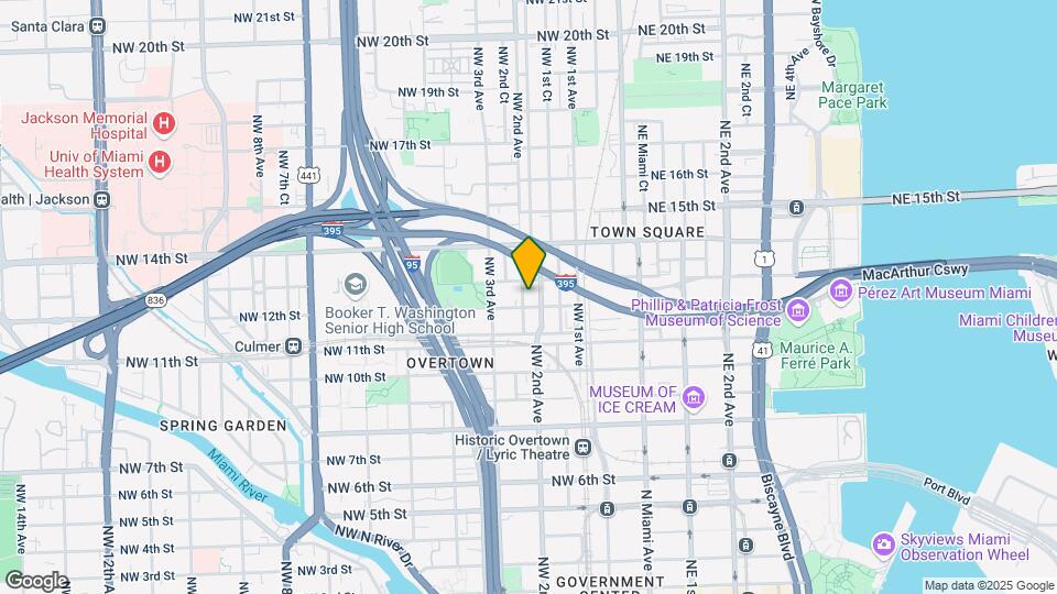 New Arena Square Apartments Map and Location Details