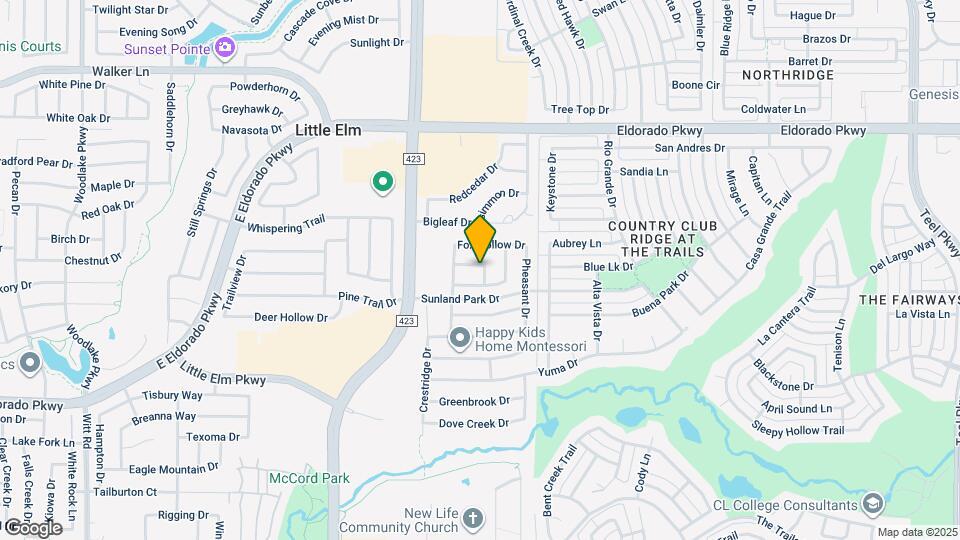 3124 Nighthawk Ln Map and Location Details