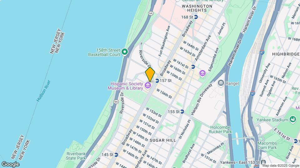 601 West 156th Street Map and Location Details