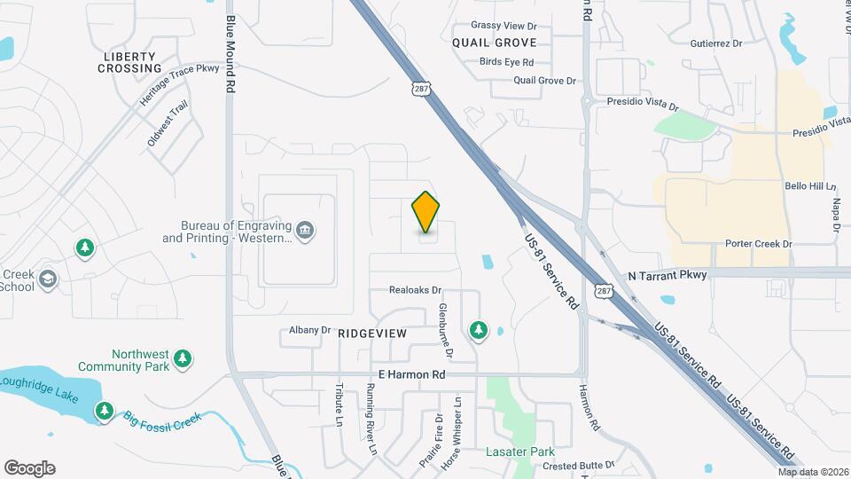 8900 Dameron Dr Map and Location Details