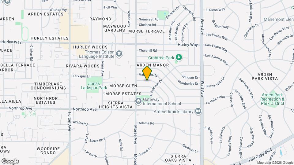 1133 Amberwood Rd Map and Location Details