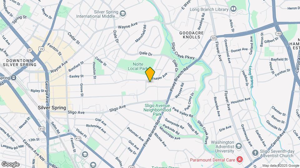 511 Silver Spring Ave Map and Location Details