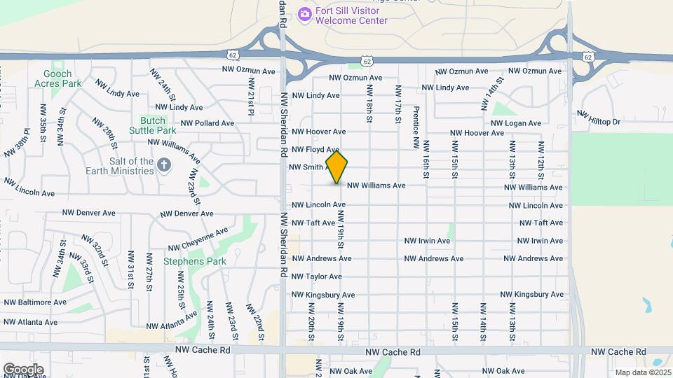 2208 NW 19th St Map and Location Details
