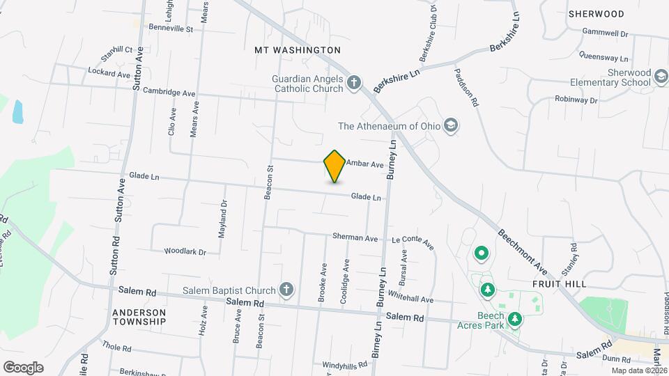 6524 Glade Ave, Unit Apt 3 Map and Location Details