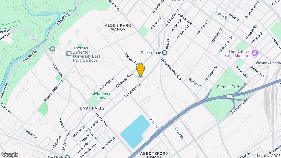3601 Stokley St Map and Location Details