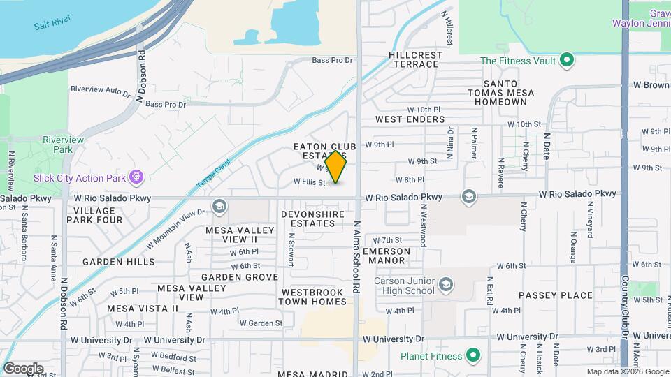 1237 W Ellis St Map and Location Details