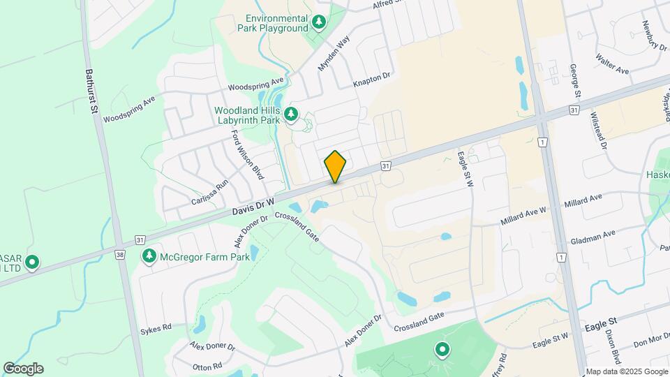 209 Harding Park St Map and Location Details