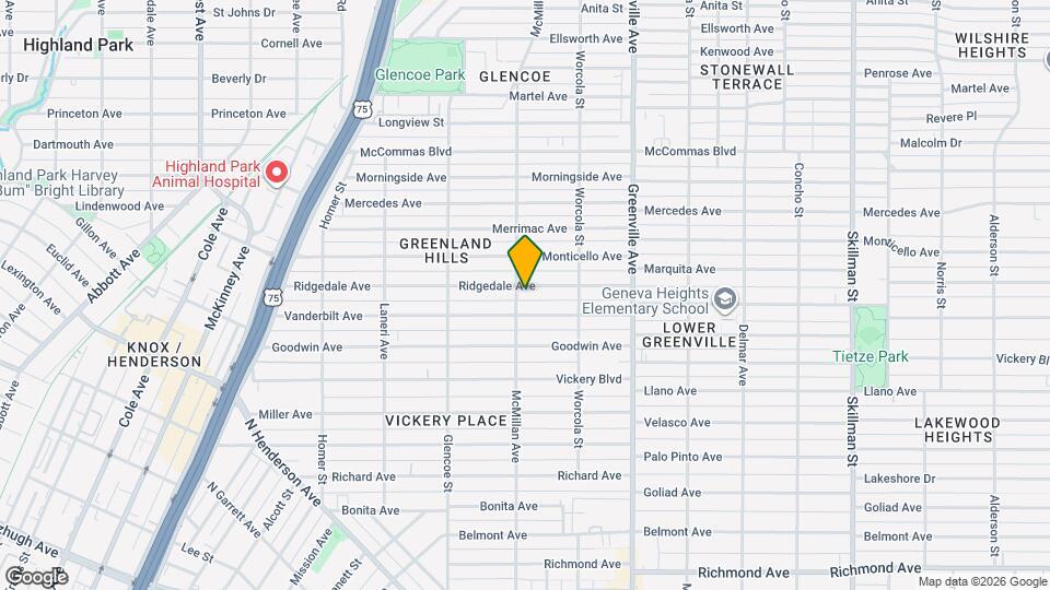 5506 Ridgedale Ave Map and Location Details