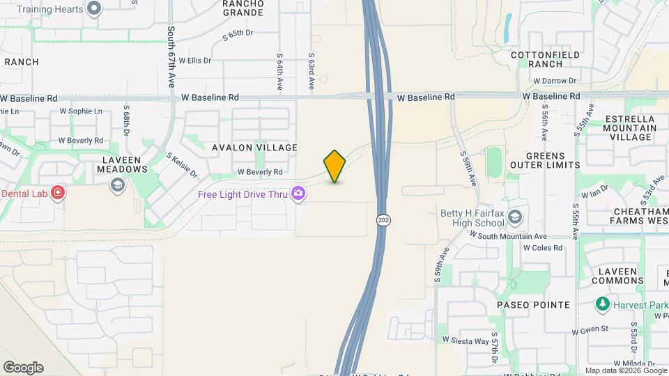 Laveen Village Mapa y Detalles de la Ubicación