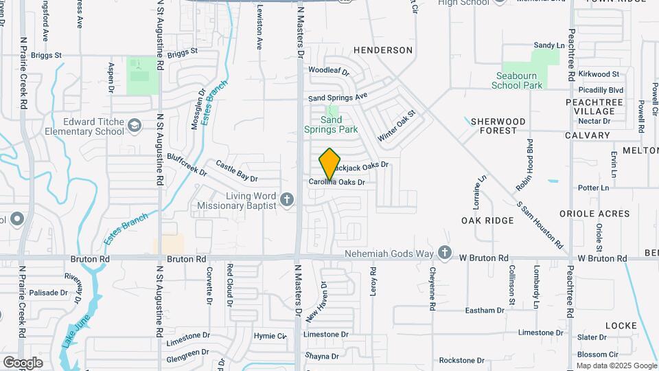10244 Carolina Oaks Dr Map and Location Details