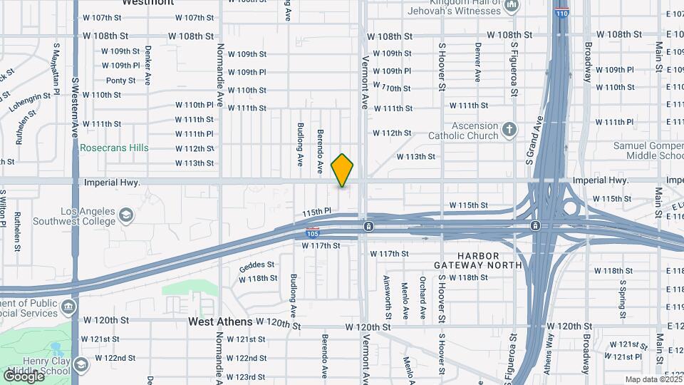 11418 S New Hampshire Ave Map and Location Details
