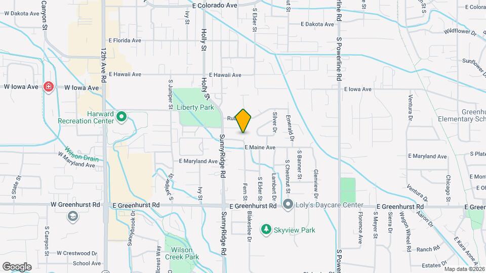 828 E Maine Ave Map and Location Details