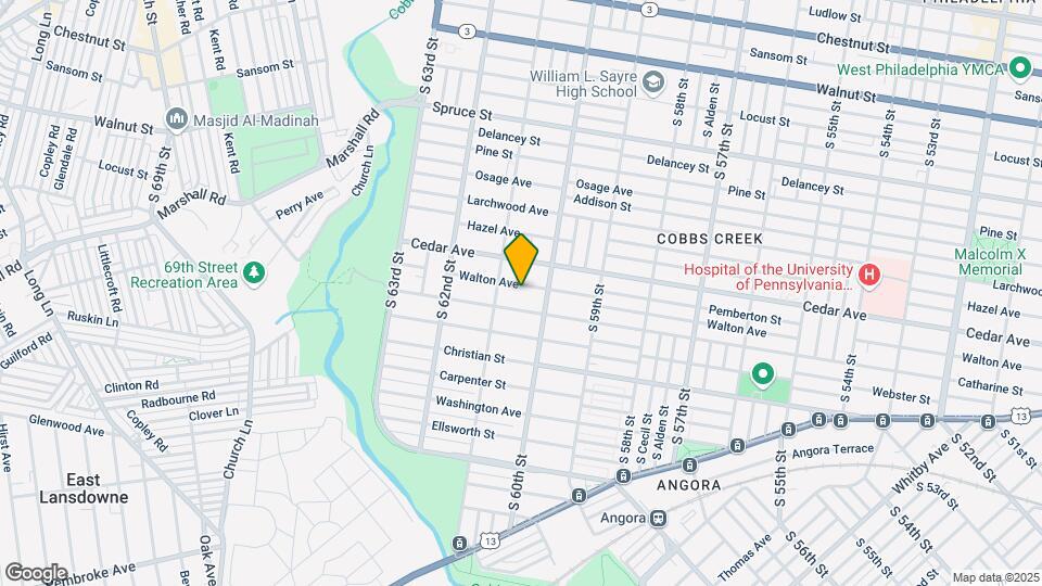 6034 Walton Ave Mapa y Detalles de la Ubicación
