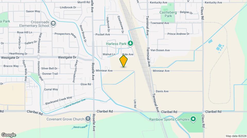 3307 Minniear Ave Map and Location Details