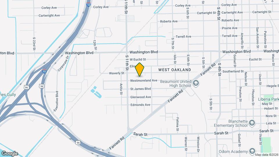 3486 Westmoreland Ave Map and Location Details