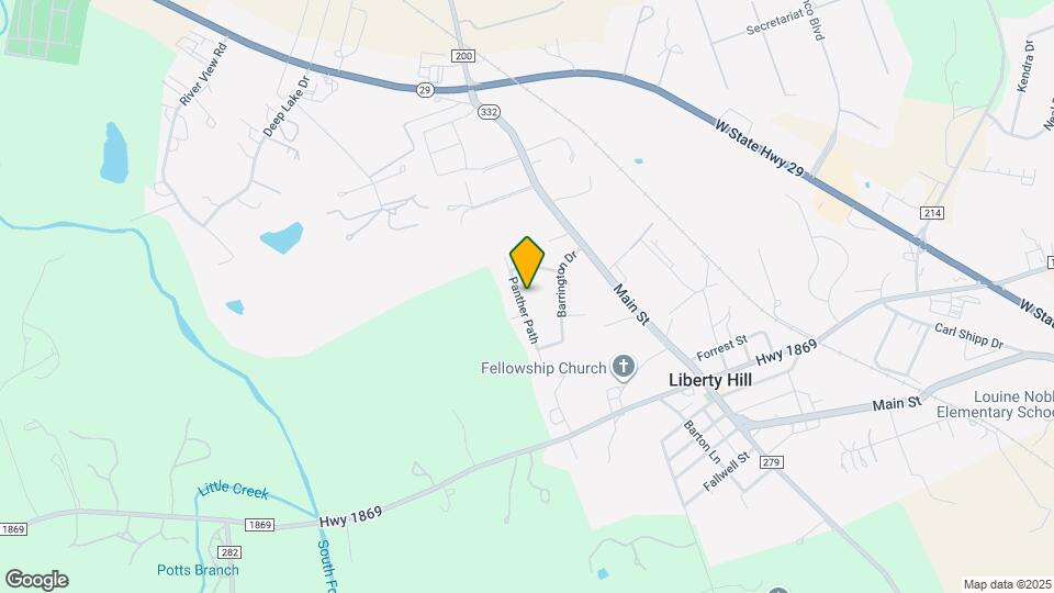 207 Panther Path Map and Location Details