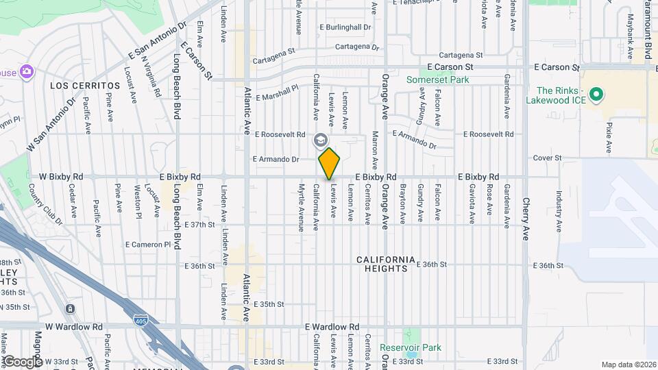 3759 Lewis Ave Map and Location Details