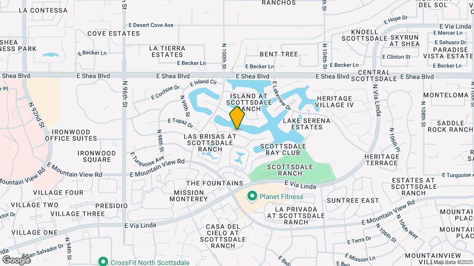 10120 E Topaz Dr Map and Location Details