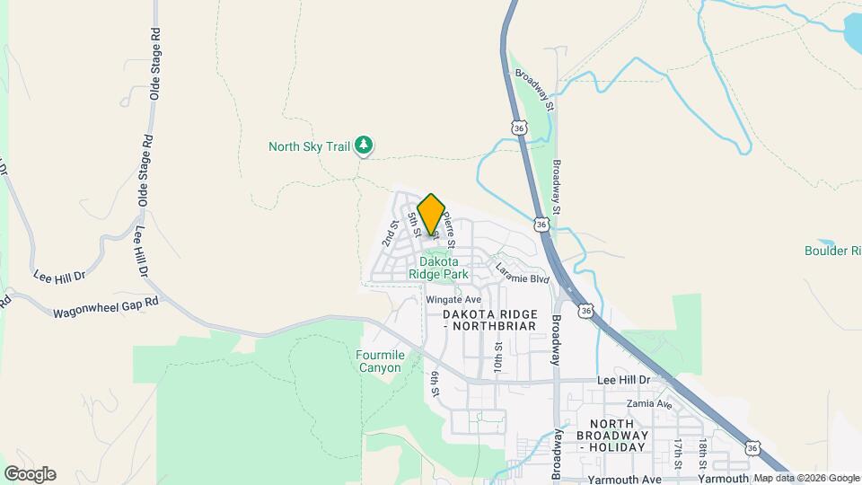 533 Laramie Blvd Map and Location Details