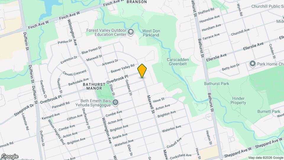 2 Pannahill Rd Map and Location Details