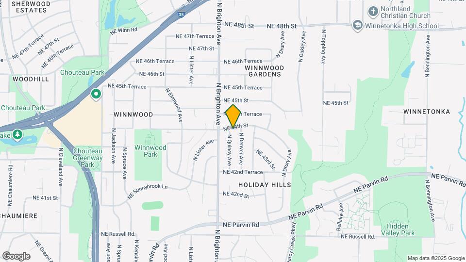 5105 NE 44th St Map and Location Details