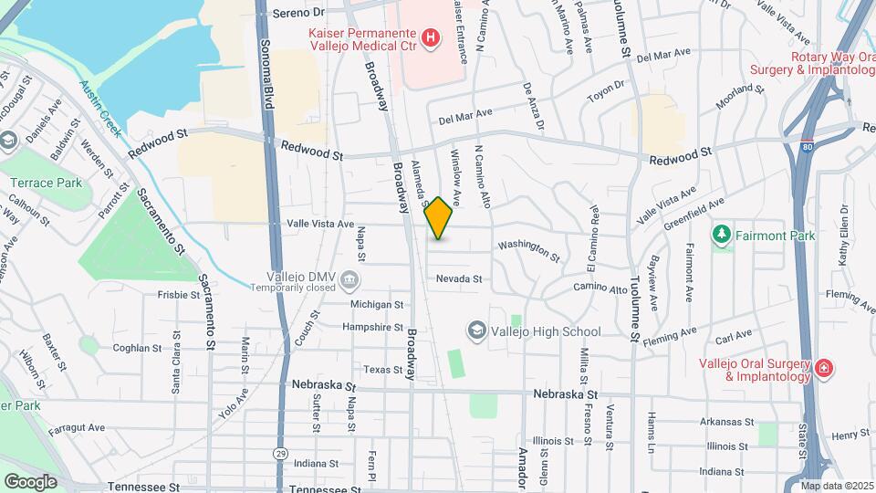 314 Washington St Mapa y Detalles de la Ubicación