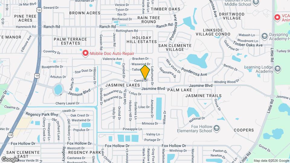 7902 Canna Dr Map and Location Details