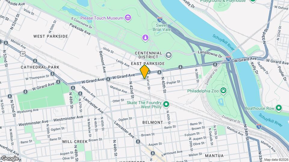 4106 Cambridge St Map and Location Details