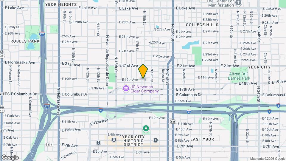 2817 N 18th St Mapa y Detalles de la Ubicación