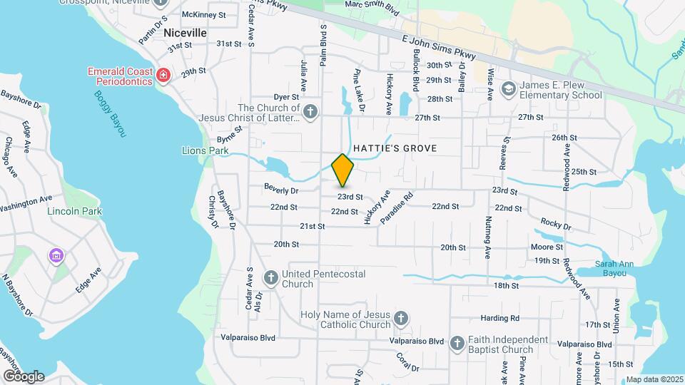 309 23rd St Map and Location Details
