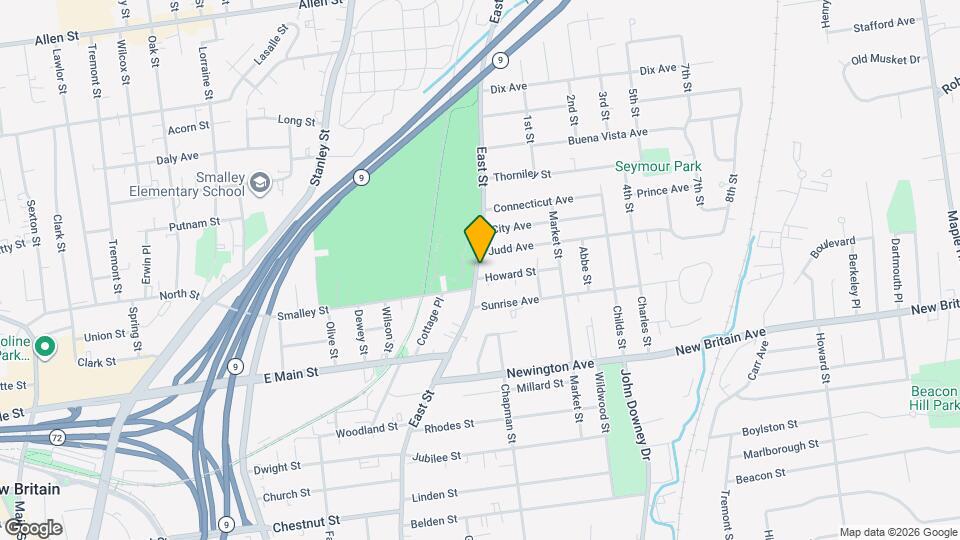 811 East St Map and Location Details