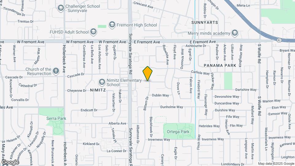 1439 Bittern Dr Map and Location Details