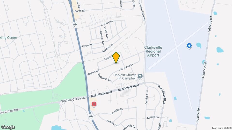 124 Airport Rd Map and Location Details