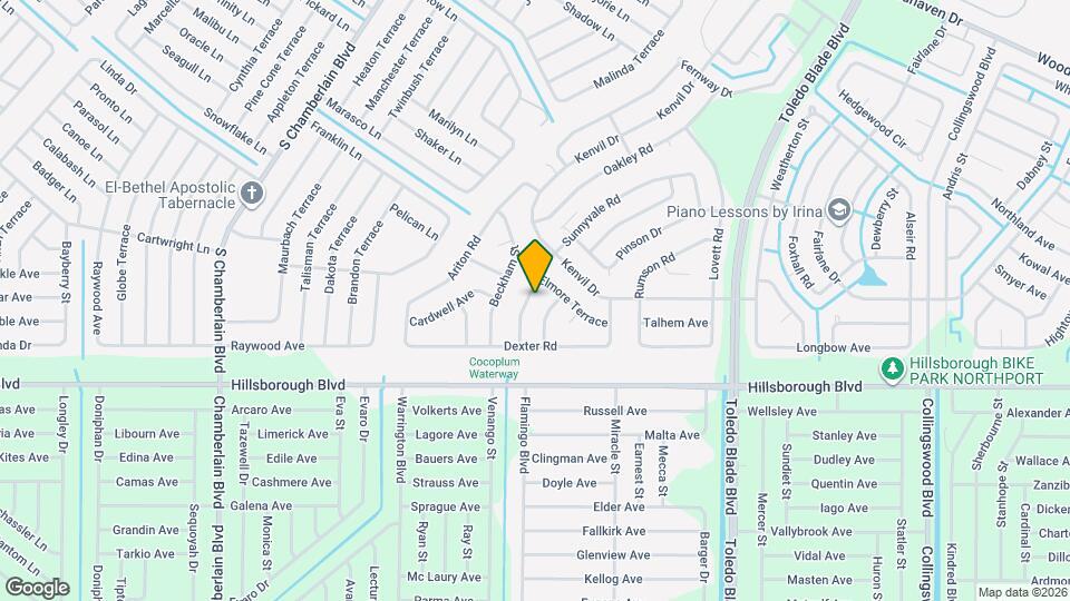 5562 Sunnyvale Rd Map and Location Details