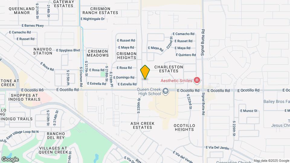 21868 S 220th Pl Map and Location Details