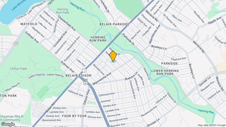 3136 Chesterfield Ave Map and Location Details