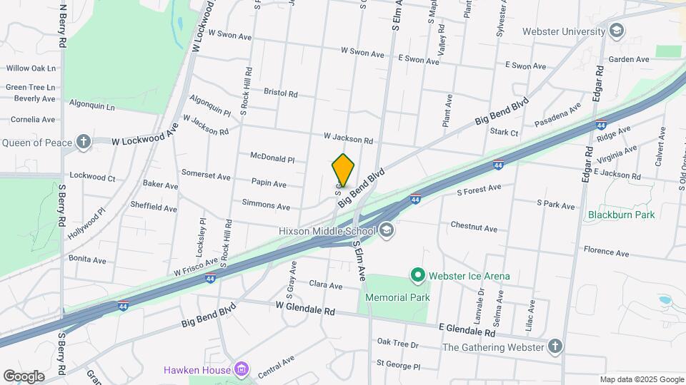 514 S Gore Ave Map and Location Details