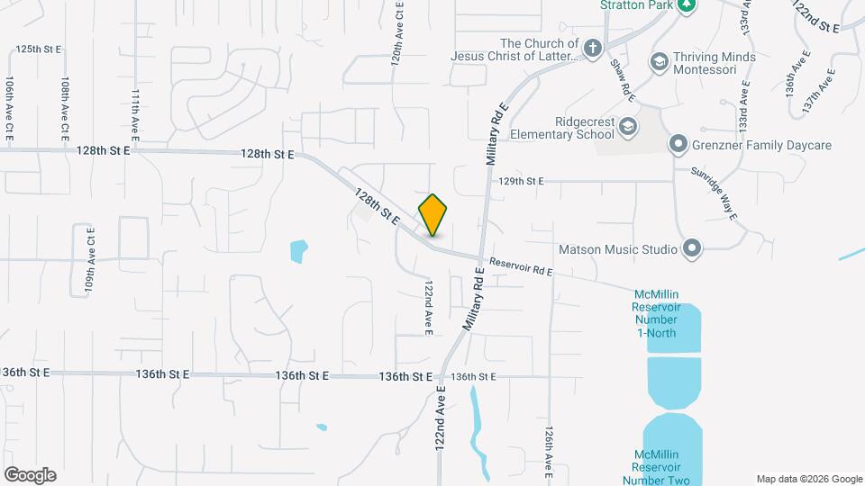 12124 130th St E Mapa y Detalles de la Ubicación