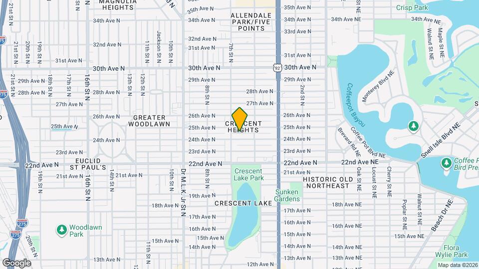 611 24th Ave N Map and Location Details