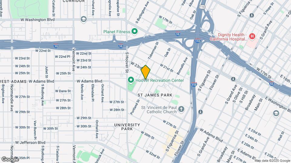 2340 Portland St Mapa y Detalles de la Ubicación